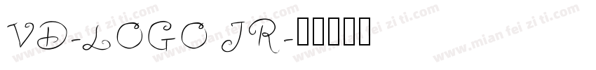 VD-LOGO JR字体转换
